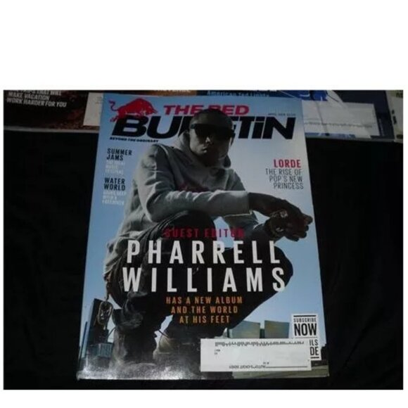 Red Bulletin 9 Magazine 2014 15 LOT Pharrell Ligety Dave Grohl Sheckler London - Picture 2 of 10